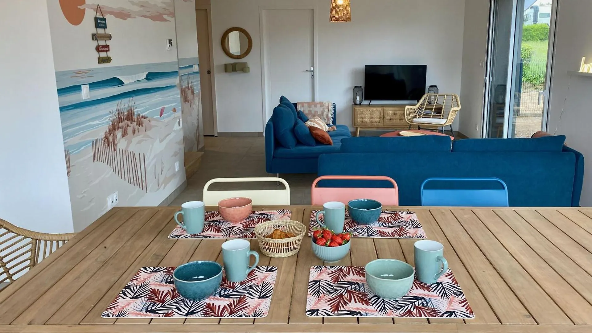 度假居 Lumineuse Maison Acces Plage A Pied A 普卢加斯努 法国