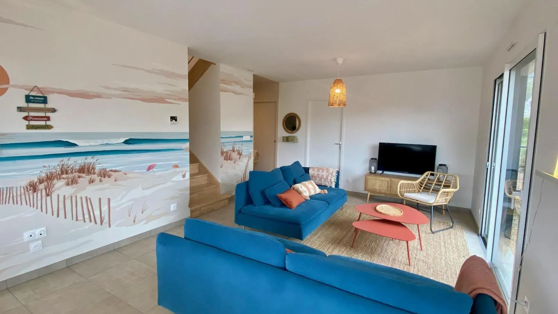 Lumineuse Maison Acces Plage A Pied A 普卢加斯努 度假居