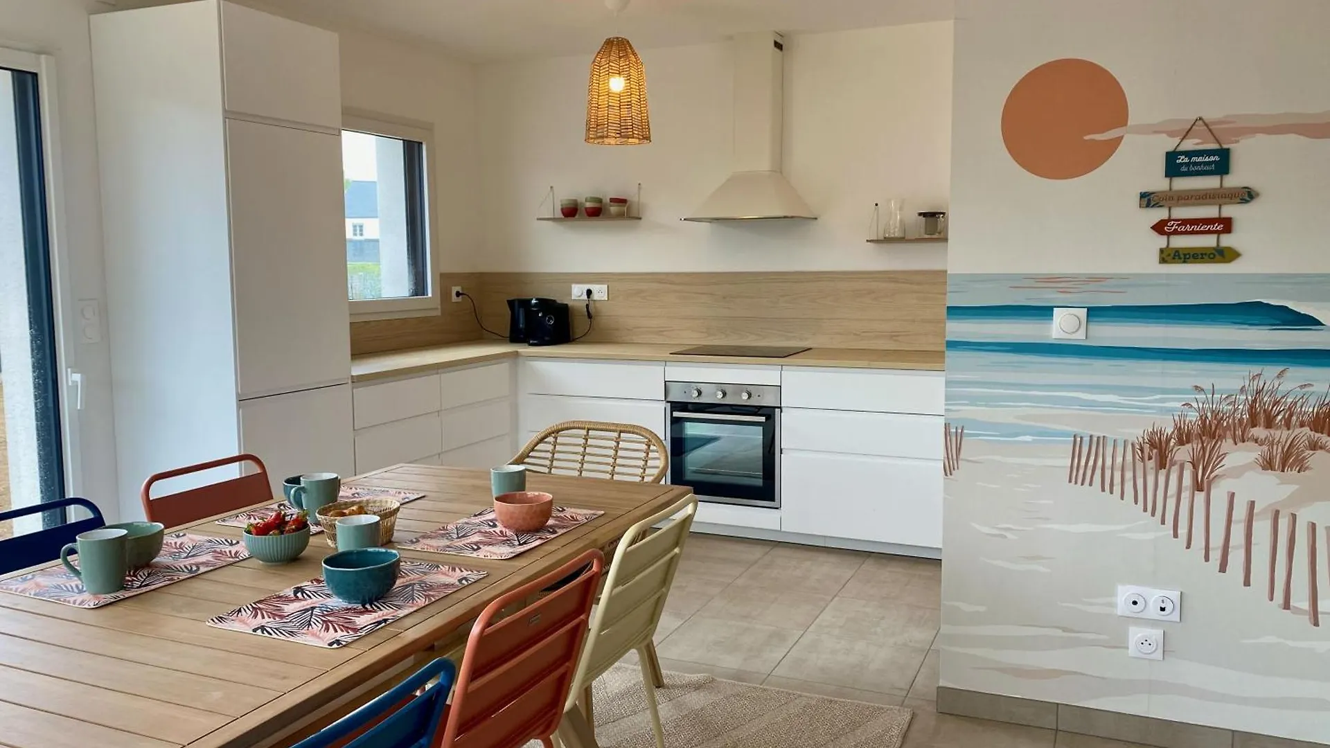度假居 Lumineuse Maison Acces Plage A Pied A 普卢加斯努